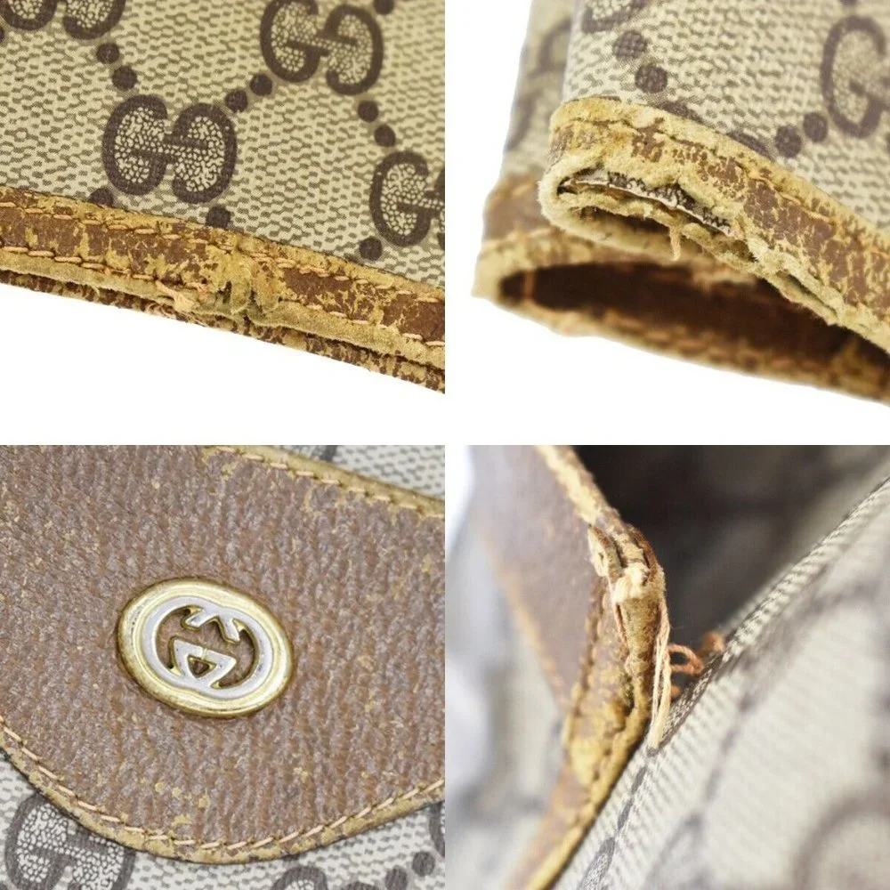 Auth Gucci Gg Pattern Sherry Shoulder #37003G23B - Picture 8 of 11